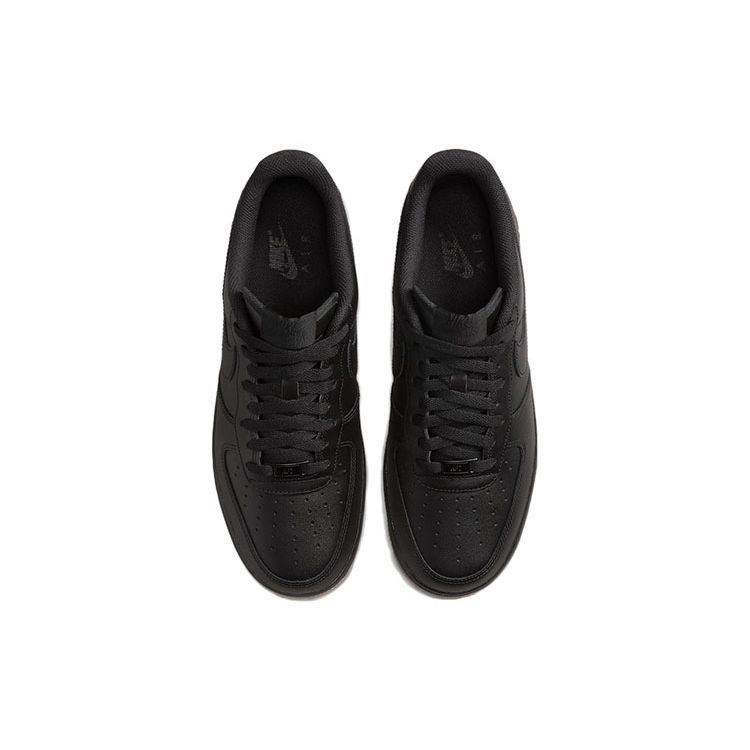 Nike Air Force 1 07 Black Gum Мужские кроссовки Gum-Светло-Коричневые DZ4404-001