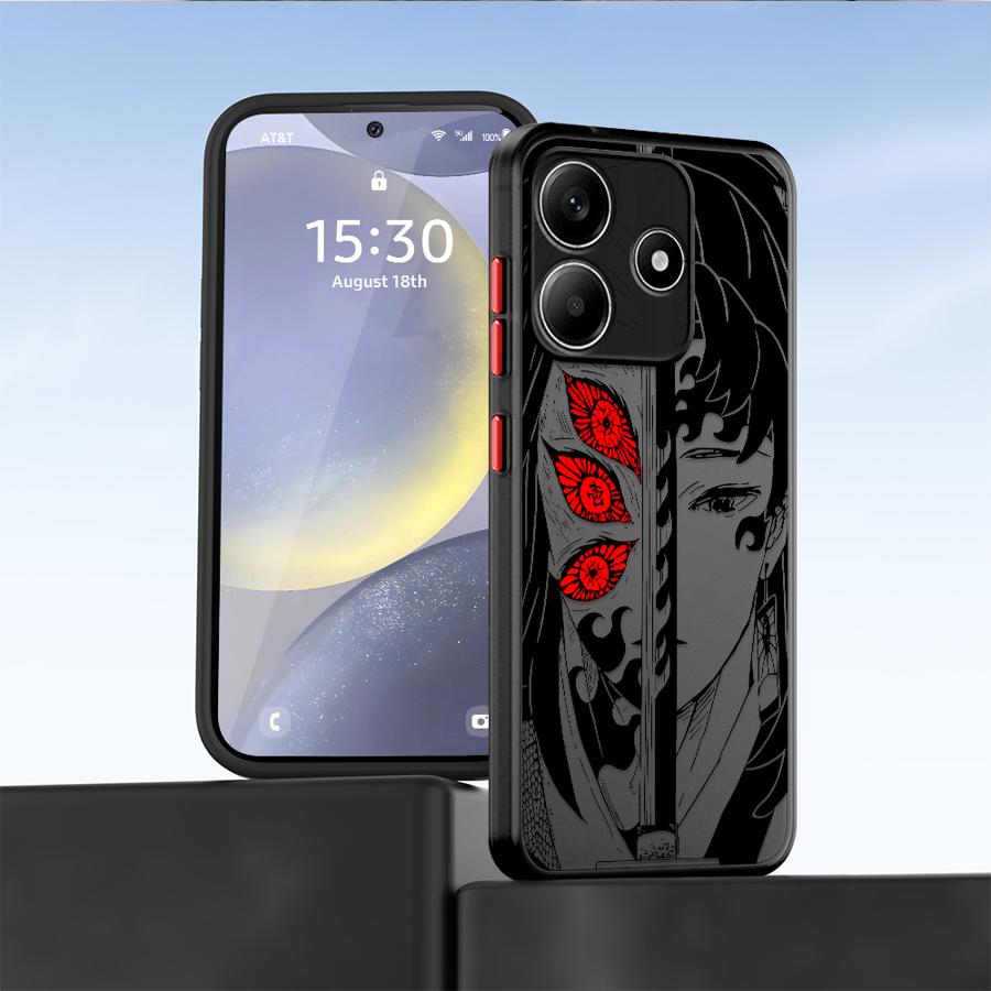 Горячий чехол с аниме Д-емон Убийца для Xiaomi Redmi Note 14 11 14C A4 13C 10 9S 12 13 Pro Plus Funda Задняя крышка телефона