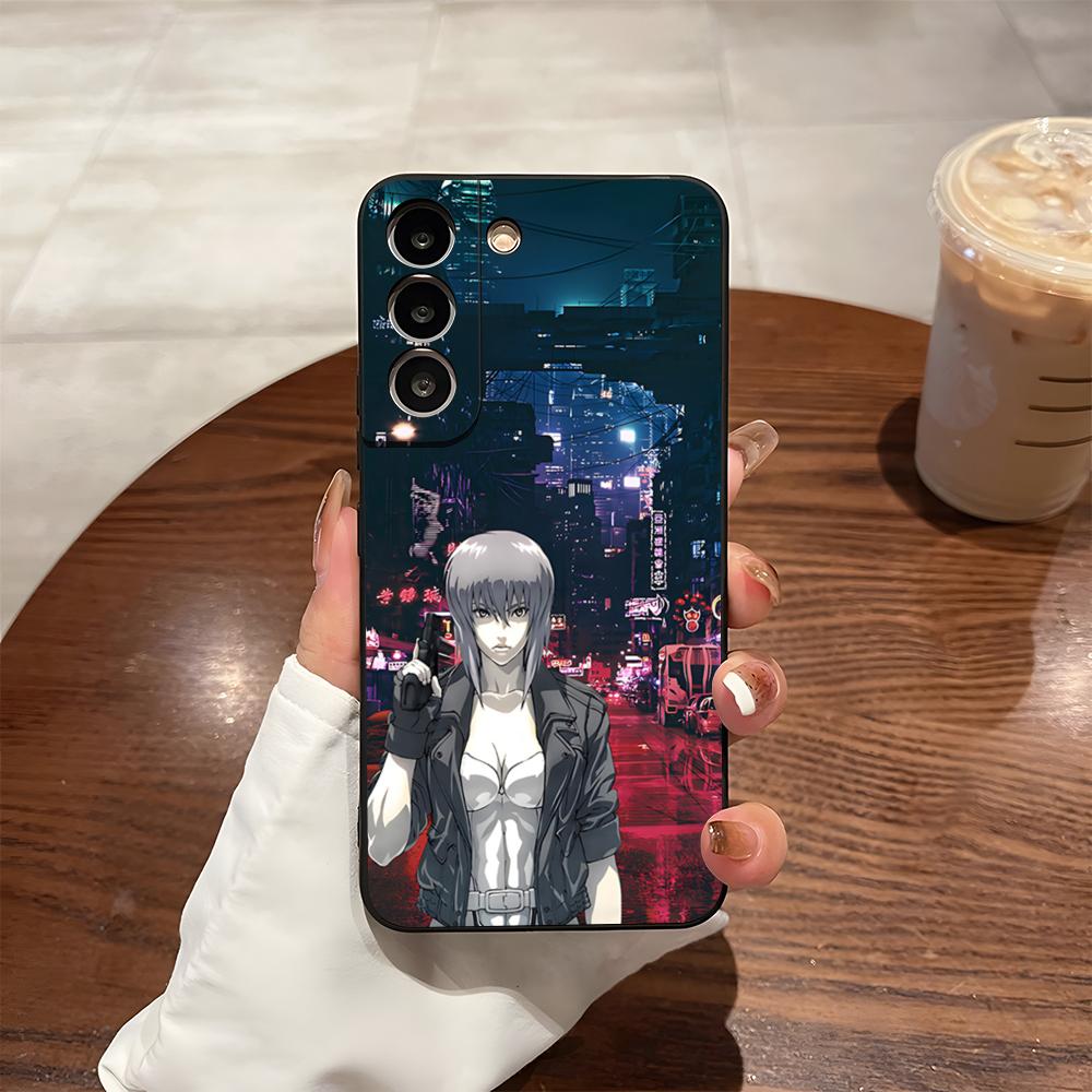 Чехол для телефона Аниме G-Ghost In The Shell для Samsung S26 S24 Ultra S25 S23 Fe S22 S20 S21 Plus A54 A34 A53 A16 Задняя крышка