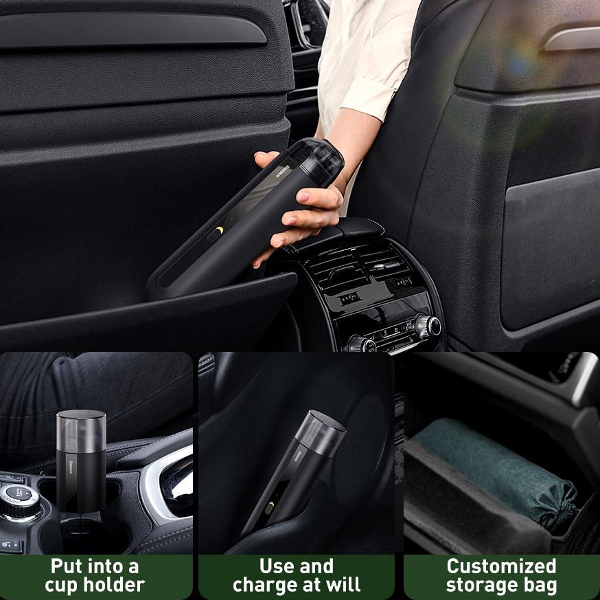2024 Новый автомобильный пылесос 4000Pa беспроводной пылесос для уборки дома в автомобиле портативный ручной автоматический пылесос бытовая техника