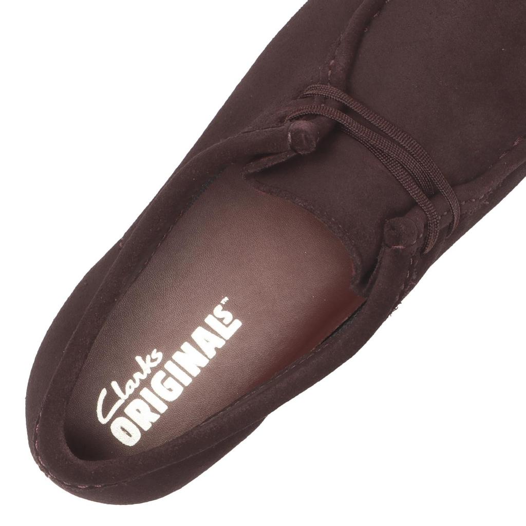 26183073 Clarks Wallabee GORE-TEX Фиолетовый Виноград Замша ( Мужской )