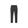Solid Color Slim Fit Straight Leg Knitted Sports Pants Men Bottoms Black A11M411608F-BK
