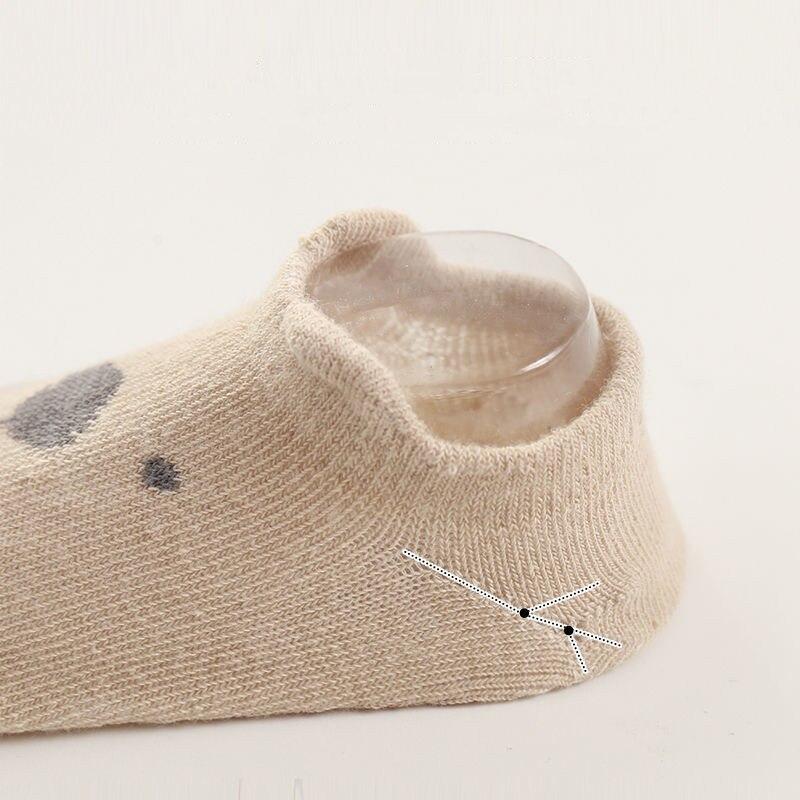 1 пара детских носков, милые короткие носки до щиколотки с героями мультфильмов для маленьких мальчиков и девочек, весенне-летние тонкие нескользящие носки-тахо для От 0 до 5 лет