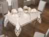 Glory Dinner Set 26pcs, Table Cloth Rectangle 160x260, Runner 135x45, Napkins 35x40, Linen, Cream