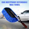 Набор швабры и щетки из микрофибры для мытья автомобиля с длинной ручкой, щетка с мягкой щетиной, принадлежности для чистки автомобиля, пипидастр, инструменты для мытья, аксессуары