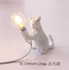 Animals Table Lamps Nordic Children's Bedroom Resin Cat Table Light Desk Lamp Luminaire Home Decor Night Light Lighting Fixtures