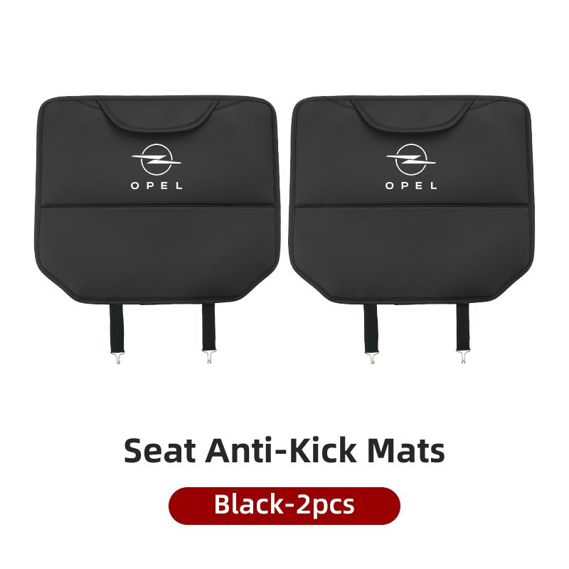 AAAYQ1 Car Seat Anti-Kick Pad Seatback Storage Protector Cover Accessories For Opel Astra Insignia Corsa Zafira Meriva Mokka Vivaro