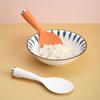 Tableware Cozy Grip Eco-friendly Plastic Spoon Standing Rice Spoon Cooker Spatula Standing Spoon