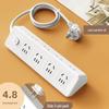 Multi-Function Triangular Power Strip with USB Ports
