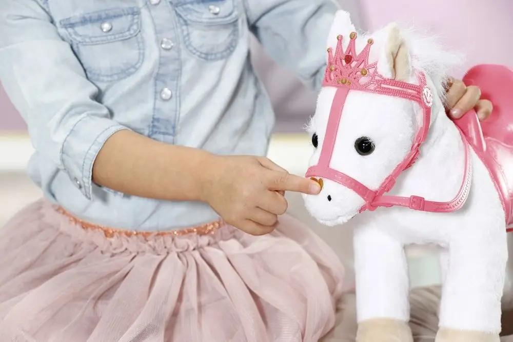 Zapf baby annabell mały kucyk 705933 interaktywny koń dla dzieci 36 cm