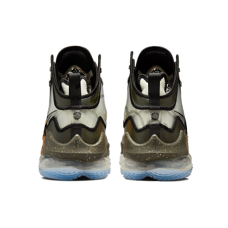 Nike Мужские кроссовки LeBron 19 Chosen 1 Зеленый Карго-Хаки Черный DQ7548-301