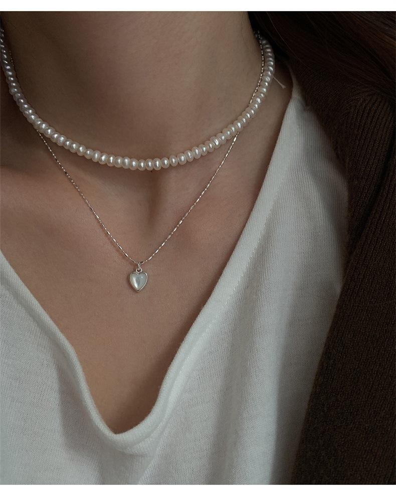 Кулоны в форме сердца из стерлингового серебра 925 пробы, necklaces с цепочкой длиной 45 см для женщин, винтажные ювелирные украшения, подвески, аксессуары, бижутерия