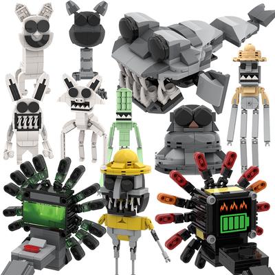 Zoo Nomaly Building Blocks Set Видеоигры Персонажи Фигурки Игровой набор Фигурка Ужасного Монстра