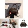 Chic Urban Simple Design Pu Leather Small Square Tote Bag For Everyday Use