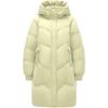 Tamboer Women's Fashion Hooded Mid-Length Down Jacket