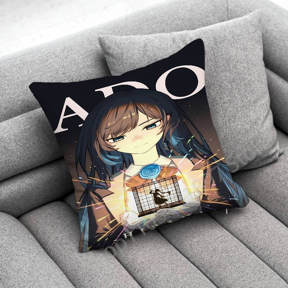 Наволочка для подушки Singer A-Ado Show LP для 55x55 см 40x40 см 45x45 см 50x50 см 30x30 см Квадратная наволочка для офисной подушки