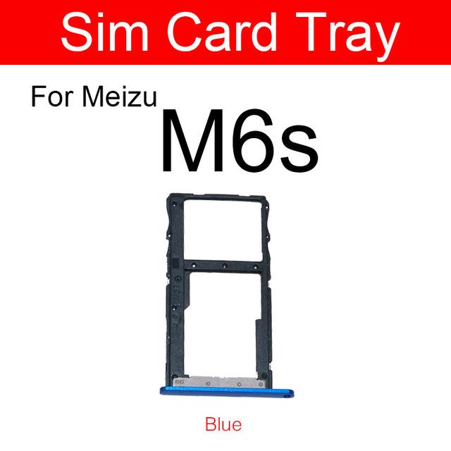 Держатель лотка для слота для SIM-карты для Meizu 15 16X M15 U10 U20 Pro 5 Pro 6 7 M6 M6T M6s, сменный адаптер для слота для SIM-карты