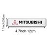4PC Car Badge Sticker Auto Sticker Body Trunk Decorative Decal for MITSUBISHI Ralliart Lancer Competition Outlander EX LANCER