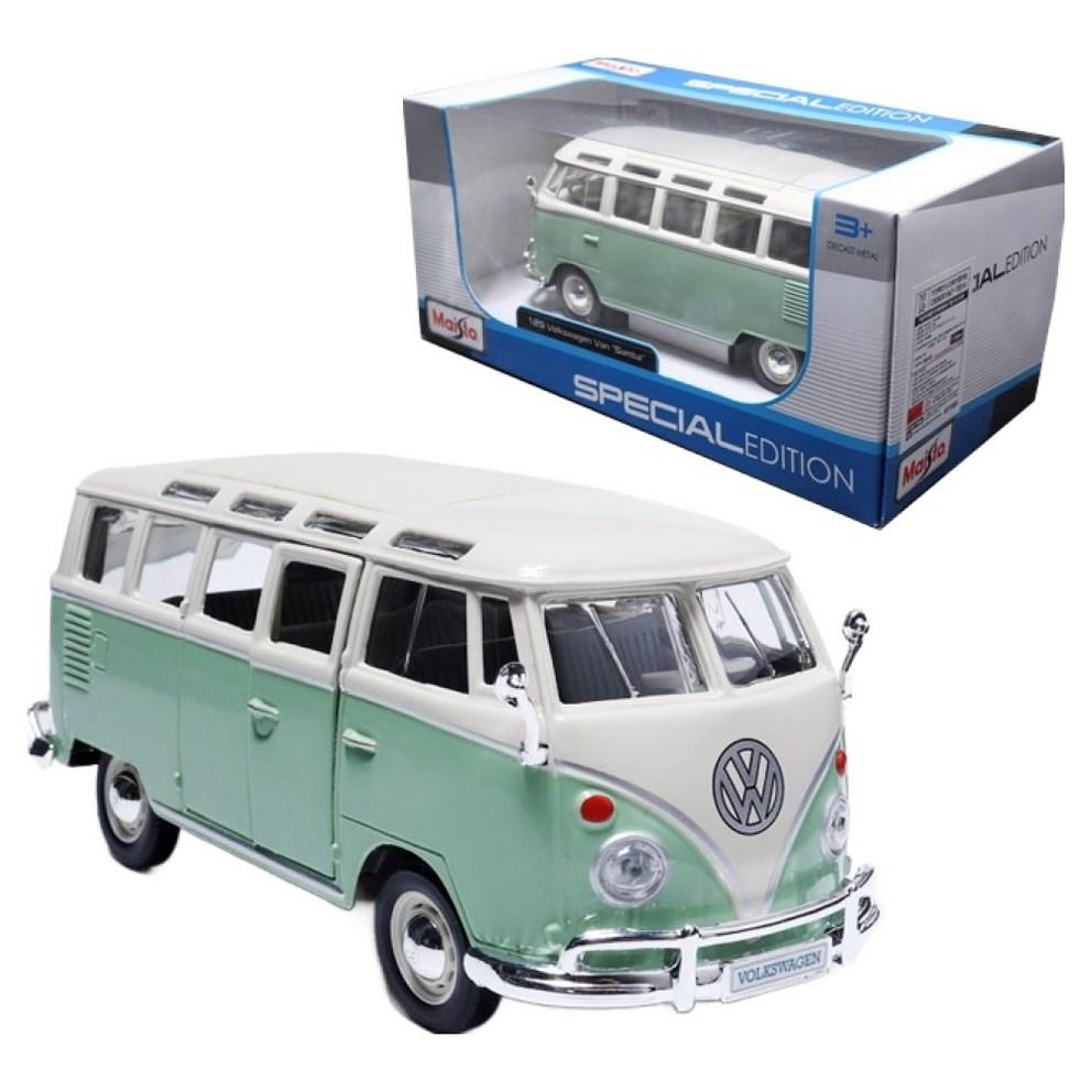 Майсто 1:25 литой модельный автомобиль Volkswagen Samba Van