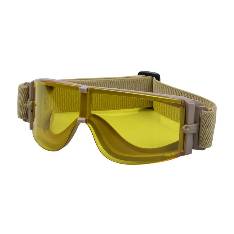 X800Protective goggles, tactical glasses, explosion-proof ballistic goggles, impact-resistant field special forces protective eyewear