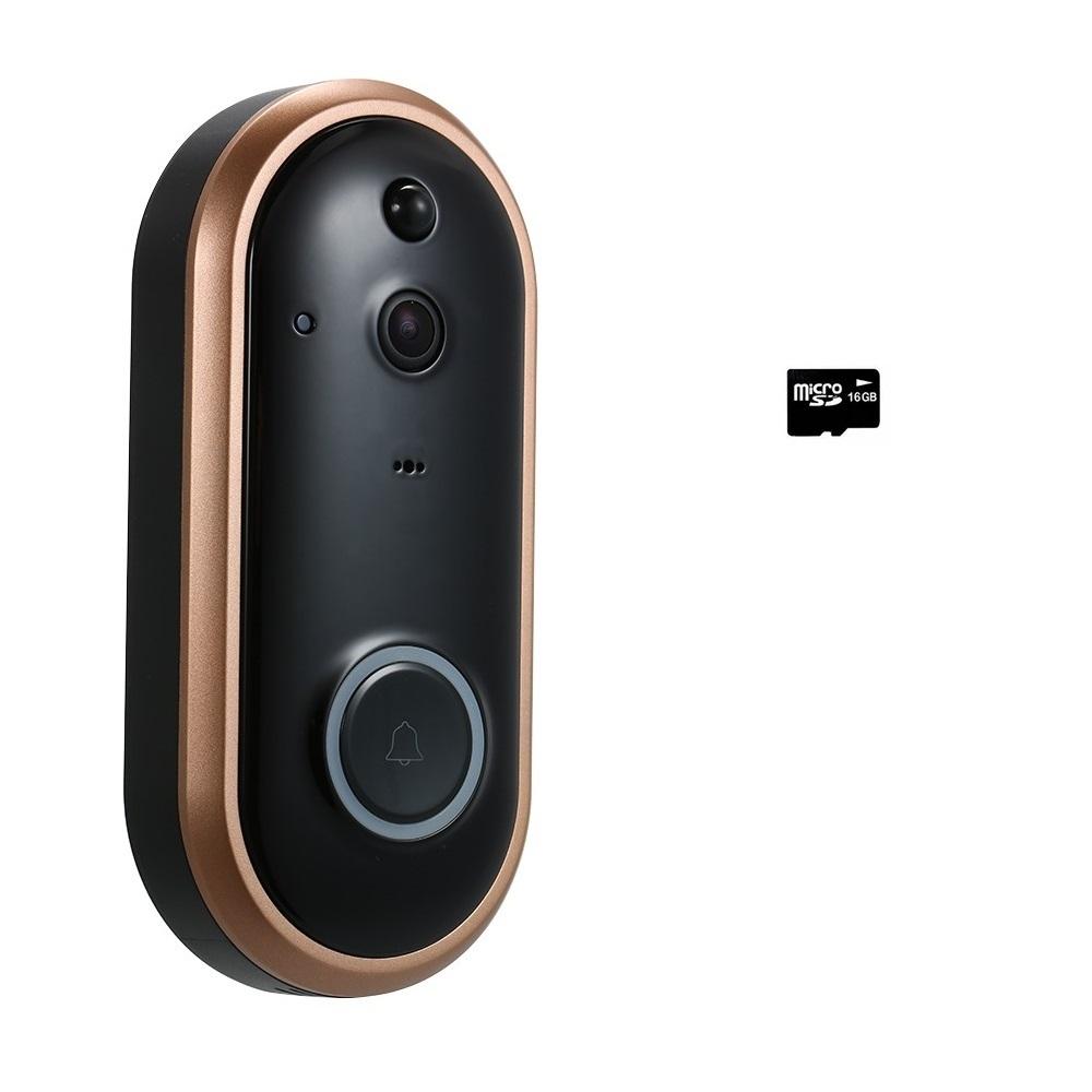 Видеодомофон HD 1080P, беспроводной домашний дверной звонок, пульт дистанционного управления, WIFI, интеллектуальный голосовой домофон