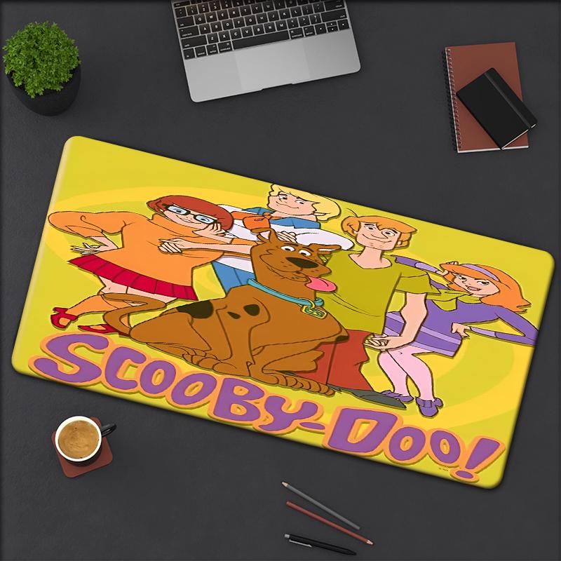 Ποντικοουαλί Θέμα Scooby-Doo, Αντιολισθητική Βάση από Καουτσούκ, Πολυλειτουργικό Γραφείο & Διακόσμηση Σπιτιού, Ιδανικό για Εξατομίκευση Χώρου Εργασίας.