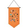 Wall Hanging Brooch Jewelry Storage Case Canvas Display Stand Enamel Pin Display Banner Holder Earrings Necklace Glitter Pin Collection Organizer
