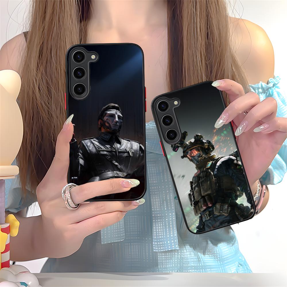 Game Delta Force Silicone Mobile Phone Case for Samsung Galaxy S26 S25 S24 S23 S22 S21 Plus FE Ultra Colorful Cover