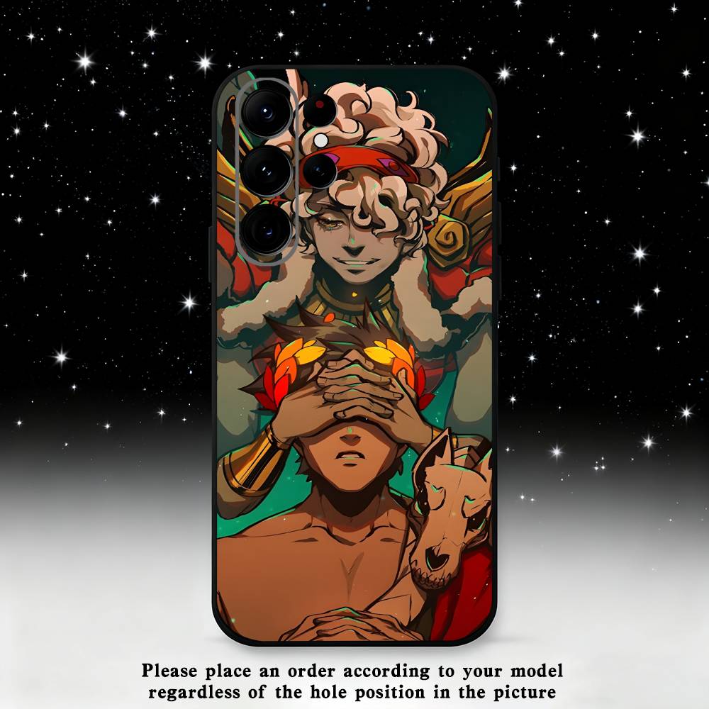 H-Hades ii Game Phone Case For Samsung S25,S24,S21,S22,S23,S30,Ultra,S20,Plus,Fe,Lite,Note,10,9,5G Black Cover