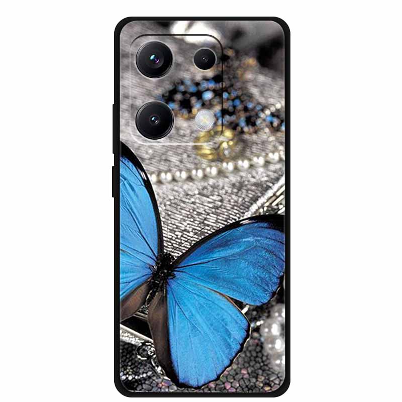 For Xiaomi Redmi Note 14S Case 2025 Soft Black TPU Phone Case Redmi Note 14S Silicone Back Cover For Redmi Note 14S 14 s Fundas