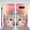 Чехол-бумажник с принтом для Samsung Galaxy S10e, кожаная книжка-чехол для Samsung S10e, чехол с розовым цветком, противоударный корпус для телефона