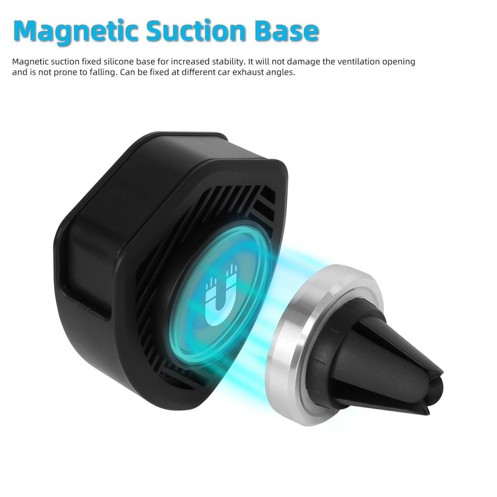 Автомобильный освежитель воздуха Автомобильный воздуховыпускной щиток черный пластиковый автомобильный щиток для ароматерапии пластиковый автомобильный освежитель воздуха Автомобильный диффузор Angel Shield (две сменные подушечки)