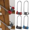 Safely Gym Door Lock 5 Digit Combination Padlock Portable Code Lock  Travel Abroad