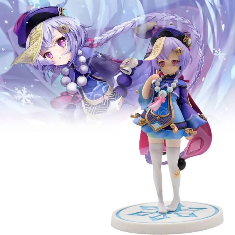 Impact Genshin Qiqi Figurine Game Cartoon Model Toys Statuary Christmas Gifts