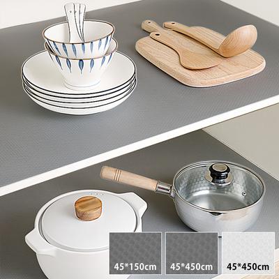 45*150/450СМ Коврик для ящика Подкладки на полку шкафа Нескользящий Водонепроницаемый Салфетка для шкафа Накладка на стол Скатерть Утолщенный Маслостойкий Кухонные коврики