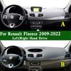Для Renault Fluence GT MK1 SM3 Z.E. L30 L33 2009-22 Коврик на панель приборов Панель-чехол на приборную панель Звукоизоляционная накладка Коврик на приборную панель Накладки от грязи