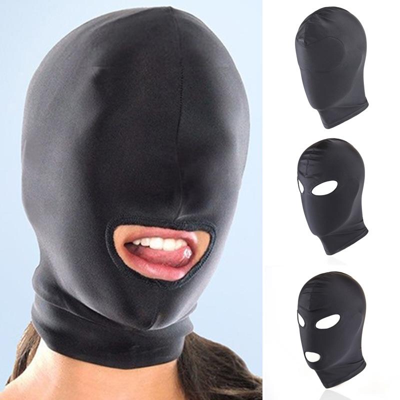4 типа Gaes Fetish Bondage BDSM Harness Slave Game Sex Toy Head Hood Mask Restraint