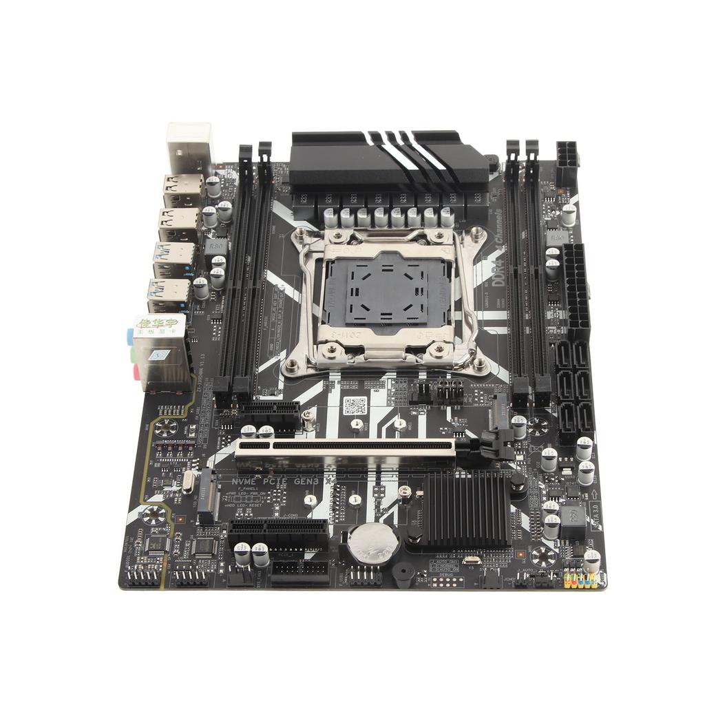 Материнская плата X99 Двухканальная DDR4 8-фазная система питания Интегрированный чип LGA 2011-3 Материнская плата компьютера для настольного ПК