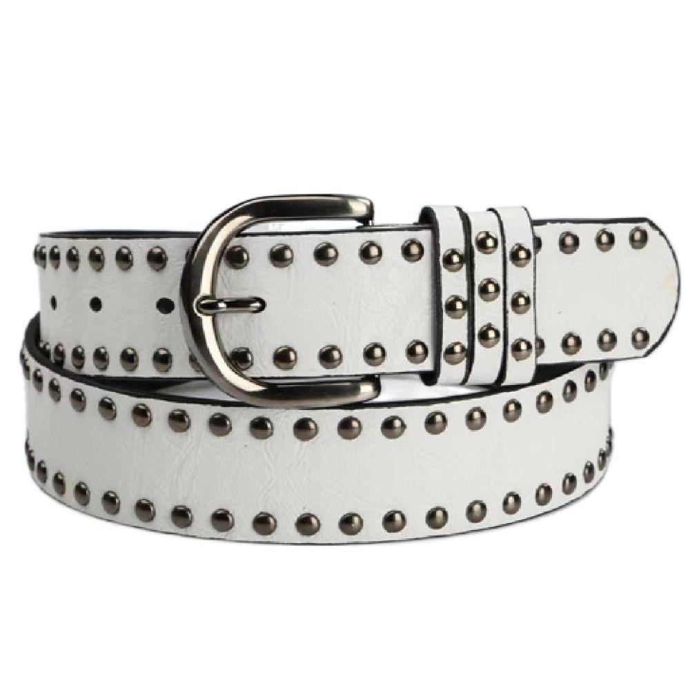 Zinc Zinc Alloy Pin Buckle Waist Belts Wide Waist Bands for Women Punk Waist Belt for Women Women