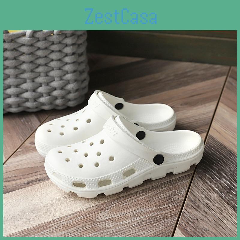 Fashion Unisex Beach Summer Comfortable Sandals Thick Sole Slipper Waterproof Antislip Sandals Flip For Women Men