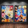 Аниме постер Dragon Ball Гоку украшение подарок живопись детская спальня