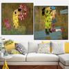 Famous Abstract Poster Gustav Klimt Kiss Canvas Painting Modern Art Funny Print Bedroom Wall Picture For Living Room Home Decor