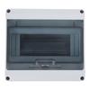 8 Way Waterproof Distribution Box IP65 Circuit Breaker Panel Transparent Window Electrical Junction Terminal Box Small