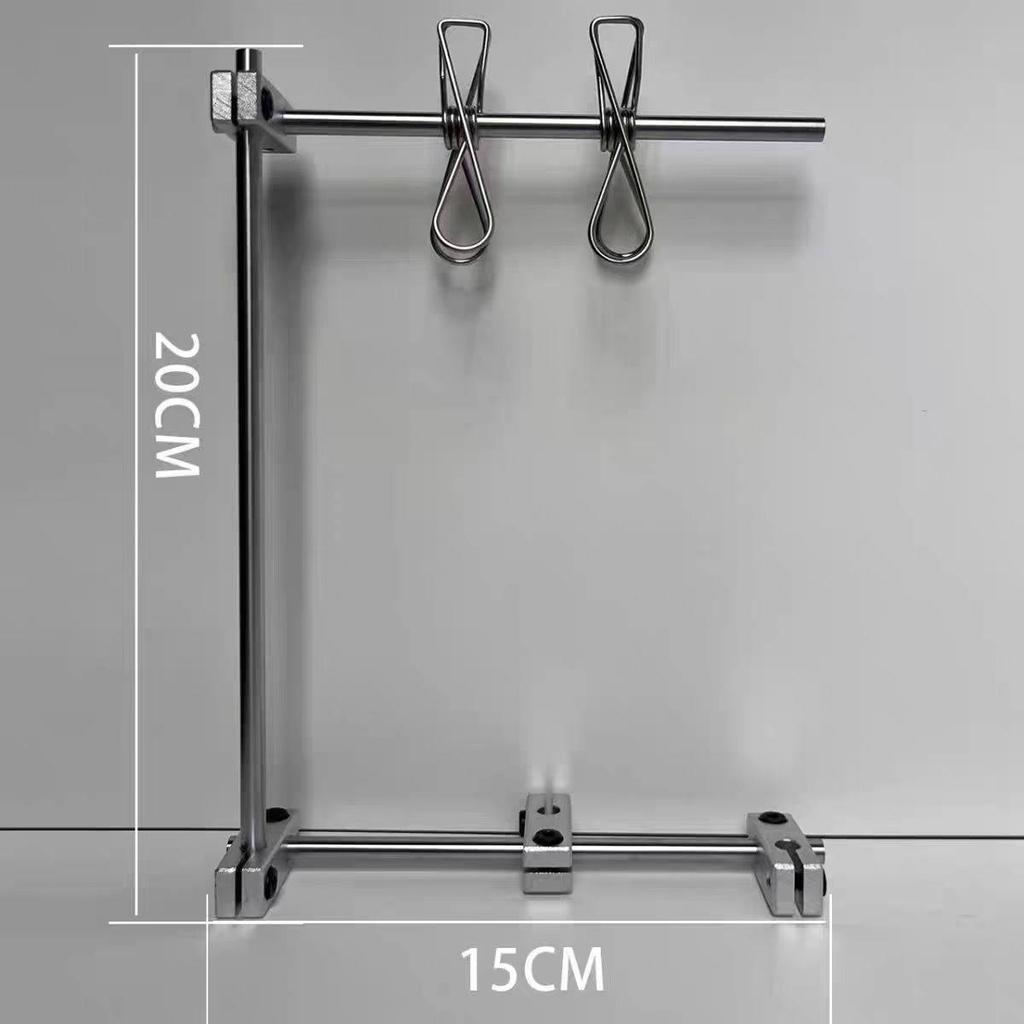 Desktop Photo and Card Display Stand | Linear Shaft Notepad Holder | Desk Ornament | Coffee Shop Menu Holder