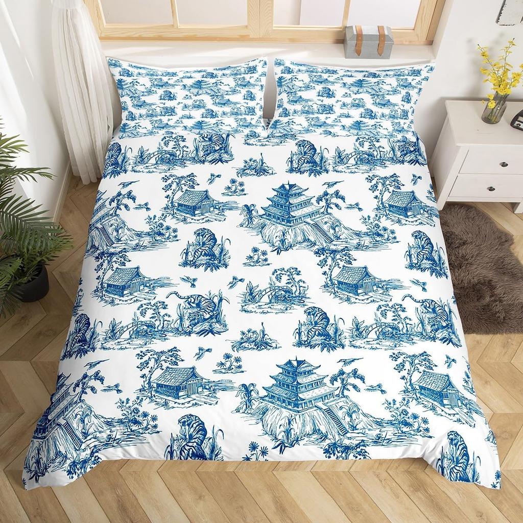 Пододеяльник Западный Ковбой Кинг-сайз Пустынный Кактус Корова Лошадь Животное Постельное Белье Набор Для Детей Мальчиков Девочек Взрослых Украшение Комнаты 3 шт.