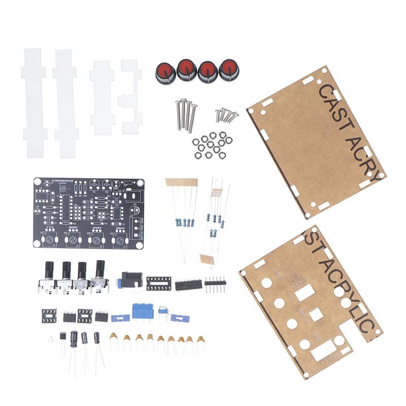Генератор сигналов Icl8038, набор для самостоятельного эксперимента, синусоидальный/треугольный/квадратный пилообразный сигнал 5 Гц-400 кГц, регулируемая частота, амплитуда