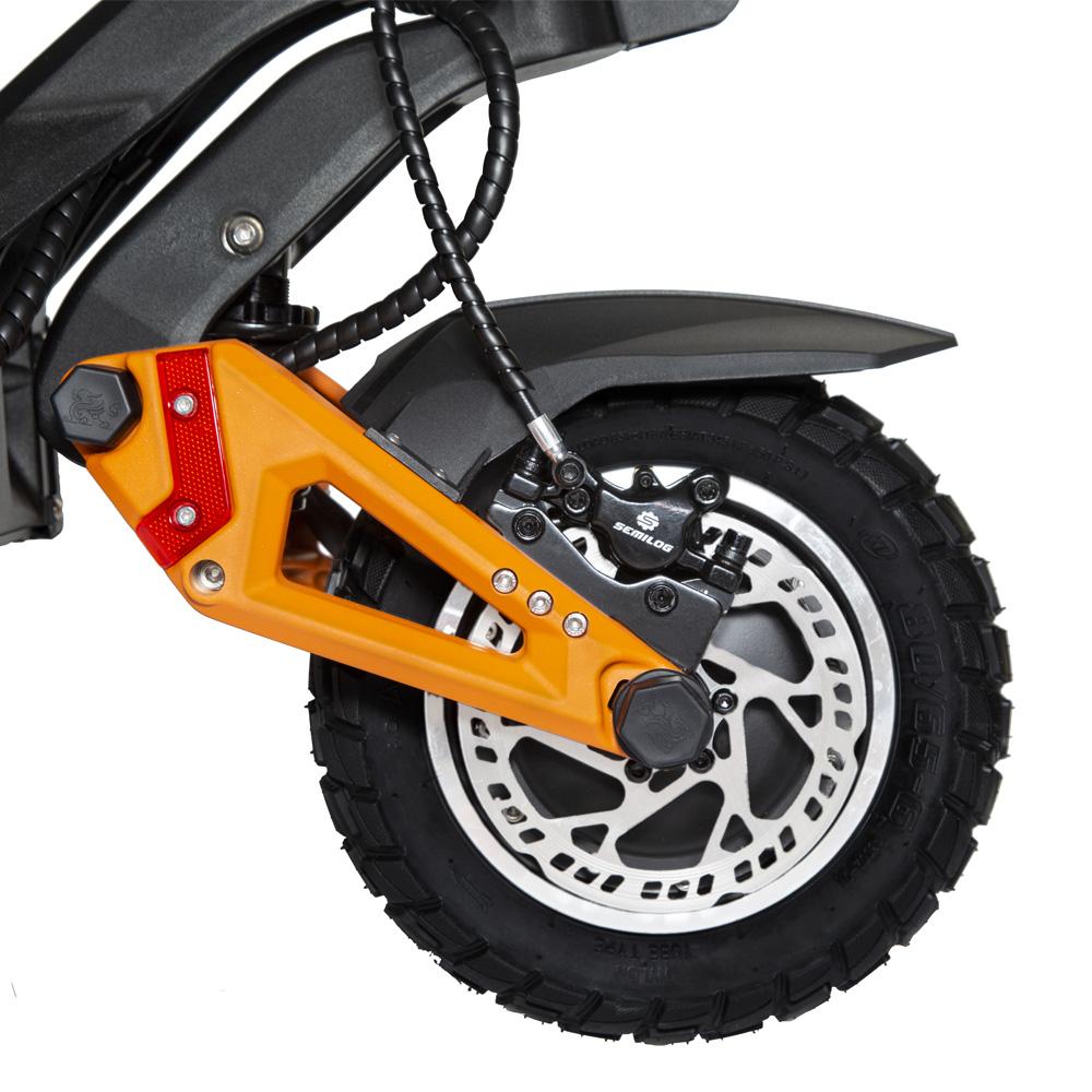 Kukirin G3 Pro Dual Drive Electric Scooter, 2×1200W, 52V 23.4Ah, 65km/h Max Speed, 80km Range, 10" Off-road Pneumatic Tires, Hydraulic Damping