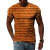 Ancient Egyptian Civilization 3D Printing Summer Hot Sale Retro Literature And Art Men’s-Women Short-Sleeved Round Neck T-shirt