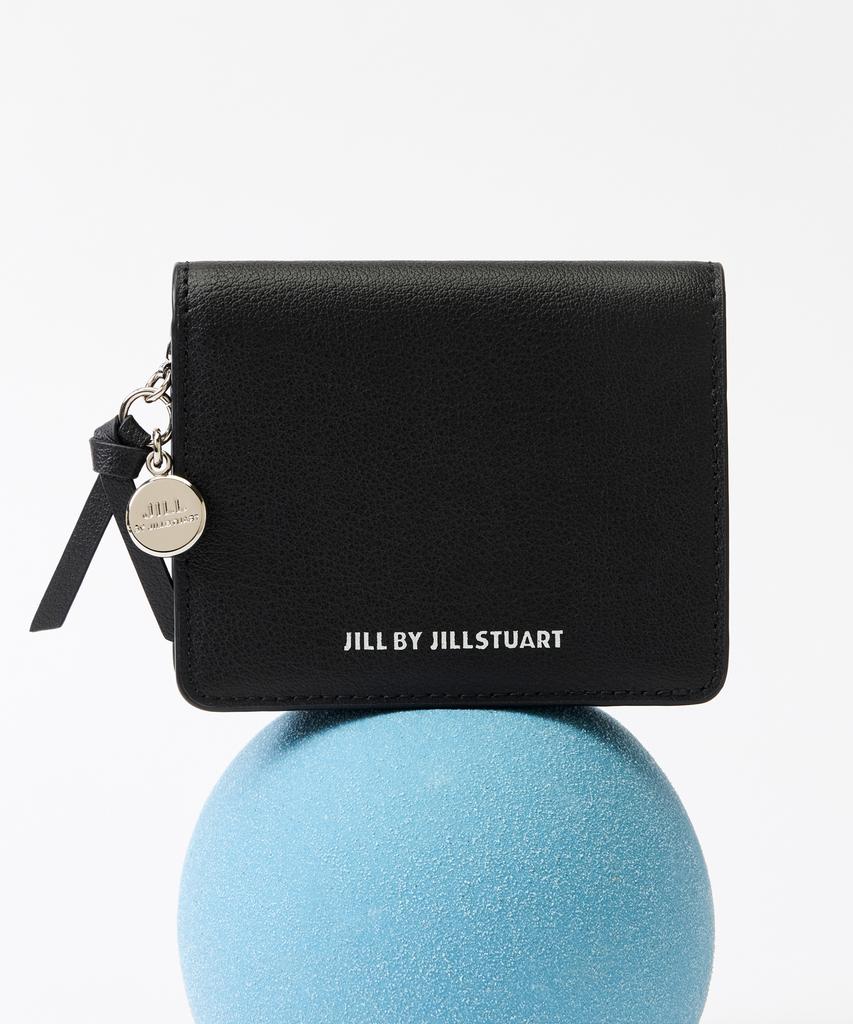 Jill By Jillstuart [Бонни] Двустворчатый кошелек с принтом логотипа из коровьей кожи - 4 цвета