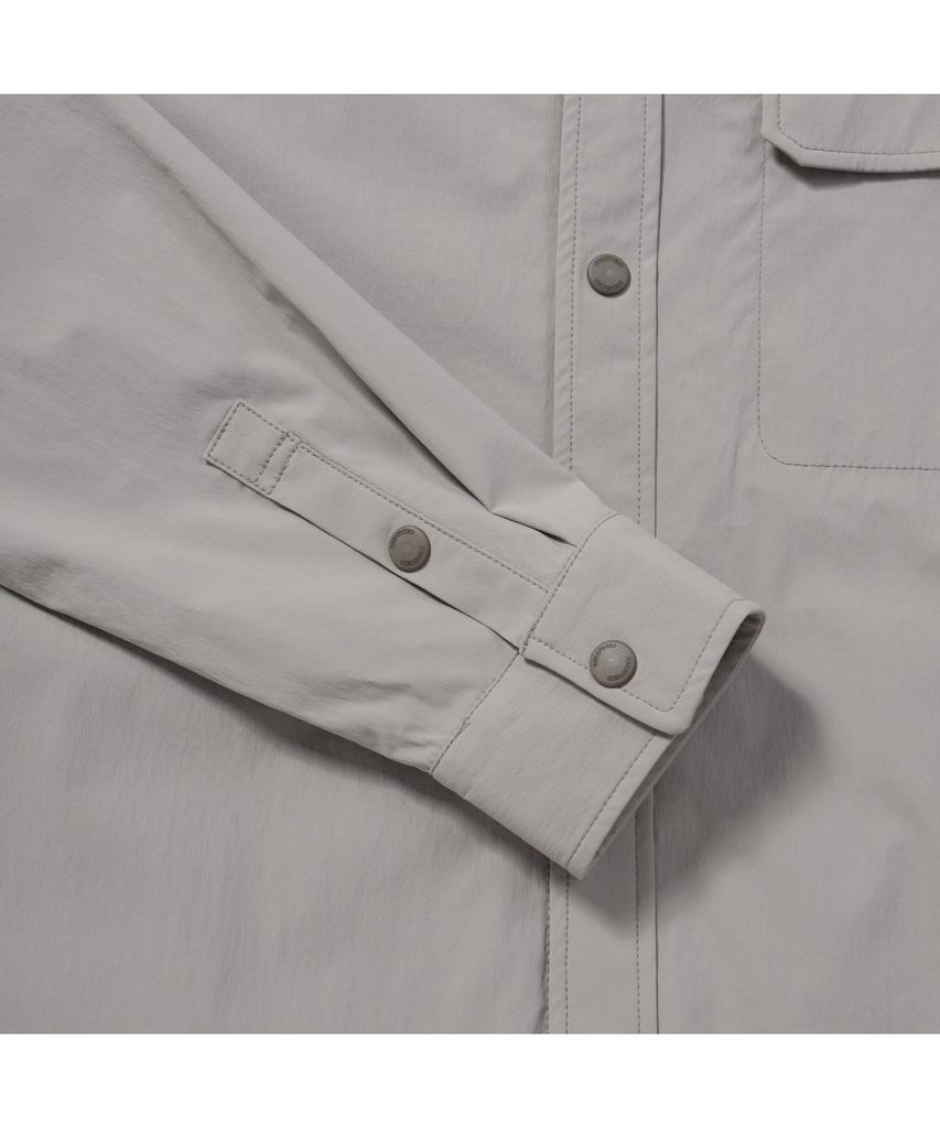 BRENTWOOD Spring Solid Shacket_Brsas25711Gyx